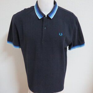2XL Navy/Blue Fred Perry Men’s #26K Golf Polo Shirt